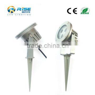 Outdoor Waterproof Ip67 3w Rgb Led Lawn Light With Spike photo-2