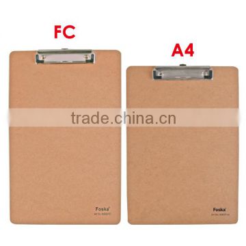 MDF A4/FC Clip Board/Stationery Writing Board