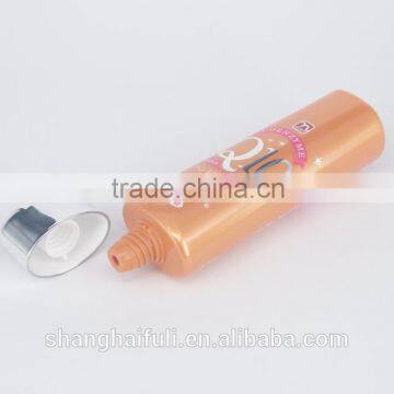 plastic round oval tube for cosmetic packaging