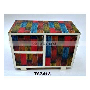 Wooden Painted Chest Drawer