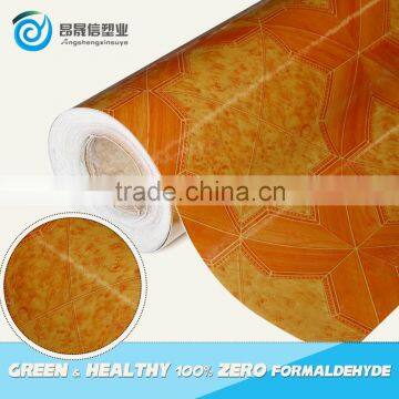 Stain resistance non-woven fabric floor covering