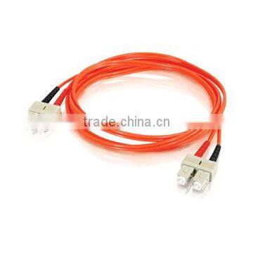 20m SC-SC 50/125 OM2 Duplex Multimode PVC Fiber Optic Cable (LSZH)