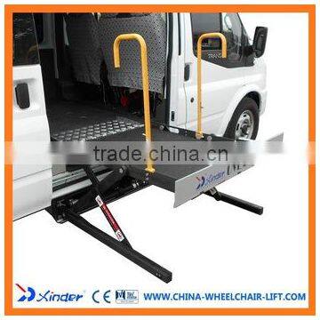 WL-UVL-700-S-1090 bridge scissors Auto platform lift for the disabled On Electric wheelchairs for MVP Van