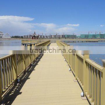 Waterproof Wpc Decking WPC Baluster Anti-UV Wood Plastic Composite Railing With High Quality