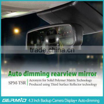 Car Mirror , Interior Rear View Mirror , Auto Dimming EC Glass , Parking Sensors System Rear View Mirror Monitor photo-3