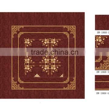 Discontinued Crawling Wooden Look Gilded Glazed Wooden Floor Tiles photo-2