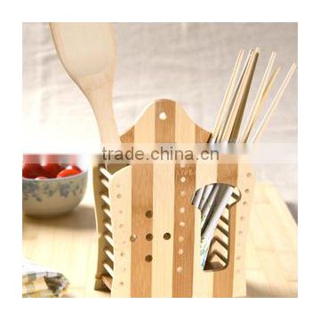 Bamboo Kitchen Utensil Chopsticks Holder Convenient Rack for kitchen-ruby