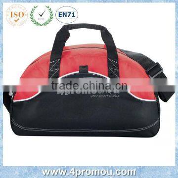 Fashional red women duffel bag with large capacity