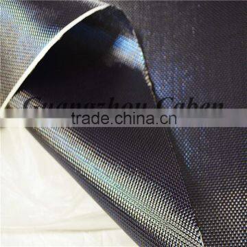 Colored 3K Plain Carbon Fiber Cloth Mixed Blue Metallic Yarn photo-4