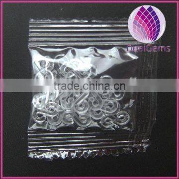 Plastic Lucid S clasp 8-12 pcs One Bag for Kids Diy Bracelet Jewelry