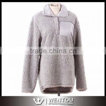 Fuzzy Women Pullover, Sherpa Fleece Hoodies