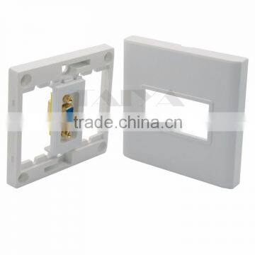 VGA Wall Plate With Golden Plate