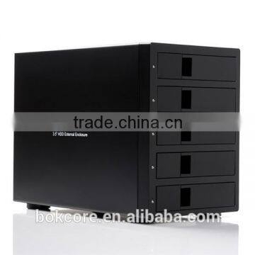 2015 New produc Multi-bay 3.5inch HDD enclosure box