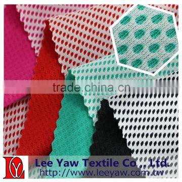 100% Polyester 2 Tone Interlock Mesh Fabric photo-6