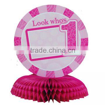 Honeycomb paper decorations party supplies birthday wholesale table centerpiece