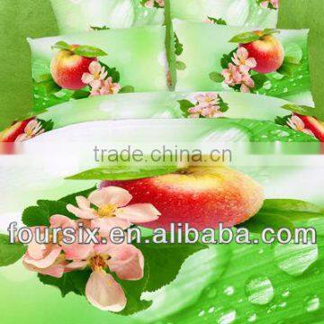 100% Cotton Apple design bedding set