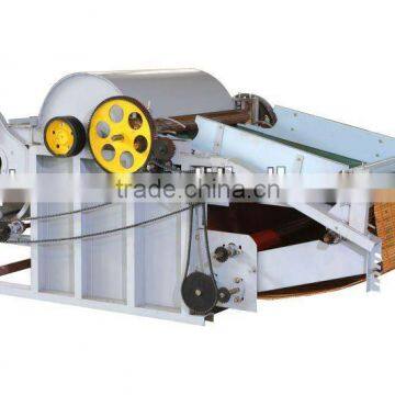 Textile waste garnettingsingle roller machine