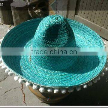 Green Sombrero Hat photo-5