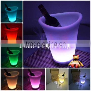 Hotel bar furniture High luminous any color led ice bucket