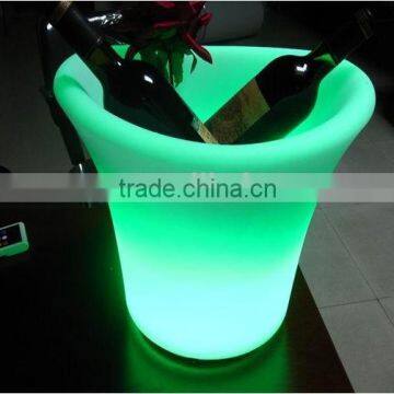 cute Led Light Ice Buckets with color change by remote control