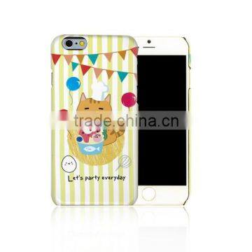 Animal-Yellow cat For iPhone 6 mobile phone cover, cell phone accessory