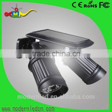 Good Price Double Heads Solar Led Outdoor Wall Light photo-3