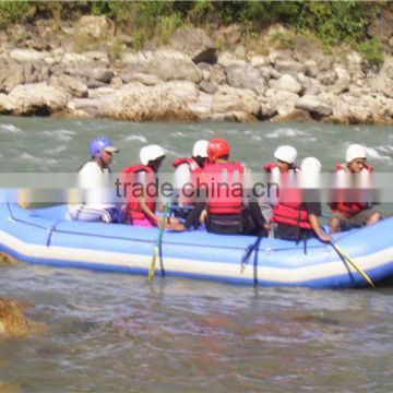 inflatable drifting boat