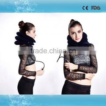 Air inflatable neck cushion Neck massage collar made in china