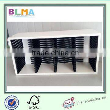 Hot sale melamine particle board CD rack