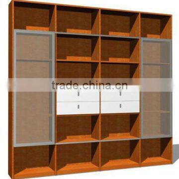 wooden grain high gloss panel , modern bar cabinet for home , kitchen design