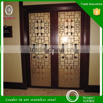 304 golden stainless steel door frame for home decoration