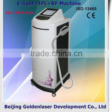 2013 laser tattoo removal slimming machine cavitation E-light+IPL+RF machine oxygen injection beauty machine