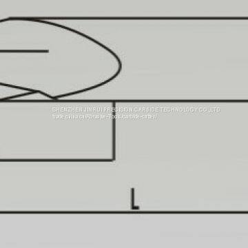 Tungsten Carbide Mobile Phone Cutters, Windows Cutters, Helix Cutter(JR113) photo-3