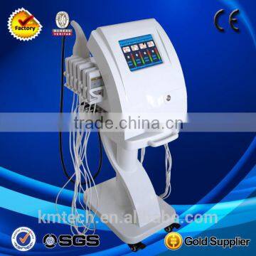 650nm Spa Use 12 Pads Laser Cavitation Slimming Machine With CE ISO13485