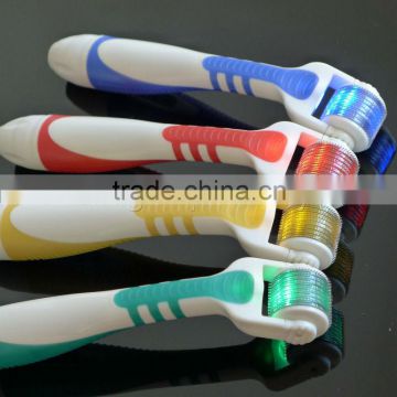 LED light replaceable tips derma roller