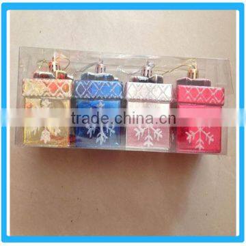Yiwu Hot Selling Christmas Accessories Plastic Christmas Box Customized Christmas Gift Box