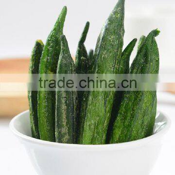 VF okra chips Healthy snacks