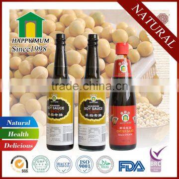 NO Preservative ,No Additives Dark Soy Sauce For USA Market In Gallon
