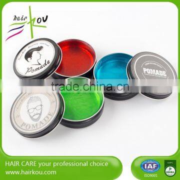 No Hair Loss Pomade Water Based OEM Extra Strong Hold Shine Wax Hair Clay Edge Control photo-2