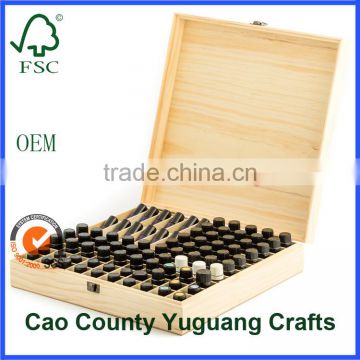 OEM essential oil packaging wood boxes wooden box factory