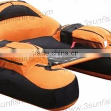 Float tube,inflatable fly fishing boat,pontoon belly river boat