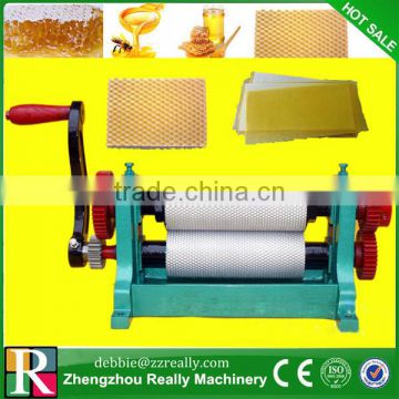 Hot sale manual beeswax foundation machine