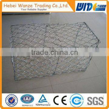 Hot dipped galvanized or PVC coated gabion baskets / gabion box (manufacturer) ISO9001