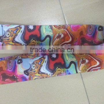 SGS 50*2mm heat transfer delicate designs guitar belt