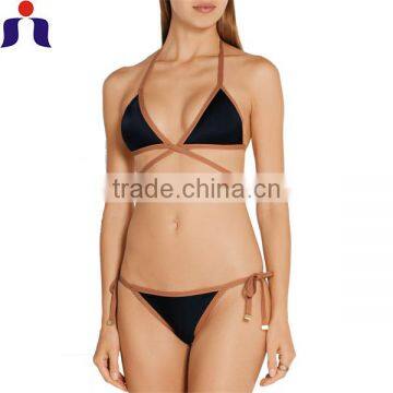 self tie fastening back hot sale women sexy swimwear