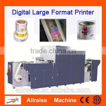 Automatic Digital CMYK Printing Machine, 350mm UV Vinyl Sticker Printing Machine