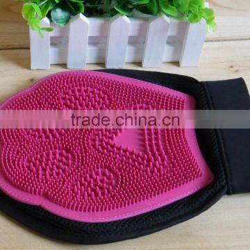 2015 pet brush for dog bathing massage