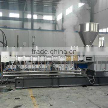 Small High Filling Plastic Granulator Twin Screw Extruder Granules for pp pe Filer Pellets photo-6