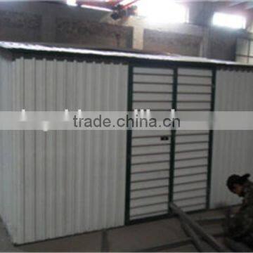 Galvanized steel garden shed/storage shed/garden room