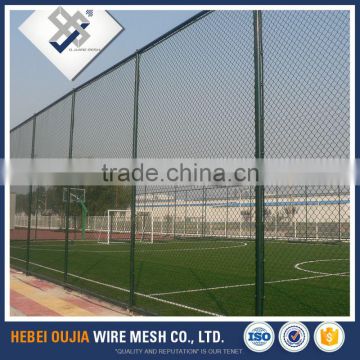 galvanised temporary pvc coated 8 gauge stainless steel chain link fence